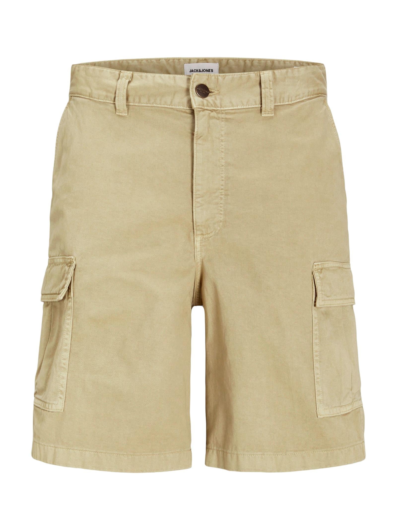 Bermuda Jack & Jones Beige Karl cargo 12269374 /Crockery JACK & JONES 