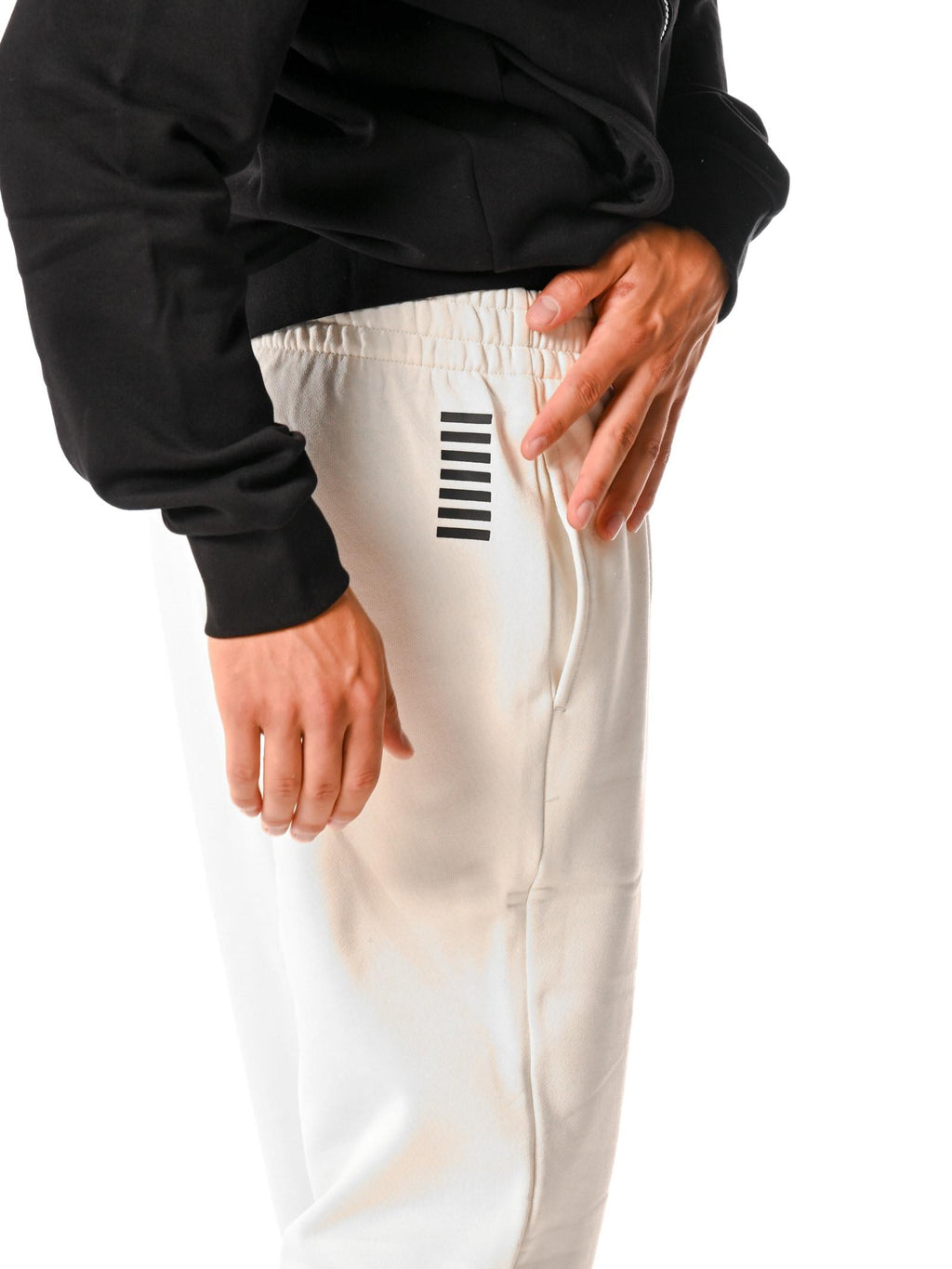 Pantalone Emporio Armani Panna in felpa 8NPP64 U1105 EA7 