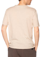 T-shirt Gianni Lupo Beige taglio vivo GL1053F BEIGE GIANNI LUPO 