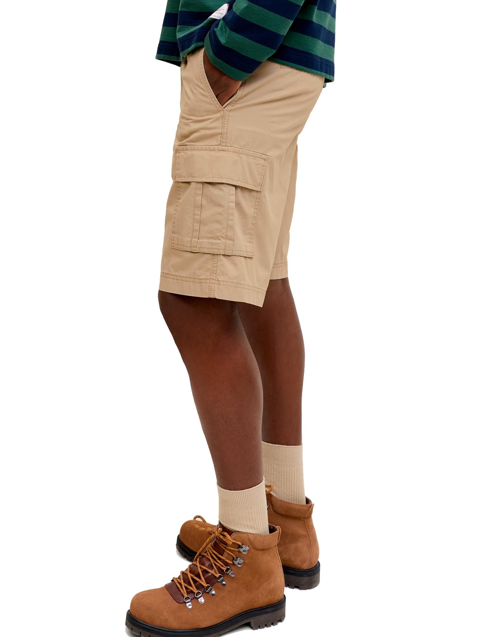 Bermuda Jack & Jones Cole Matty Beige cargo 12292263 /Crockery JACK & JONES 