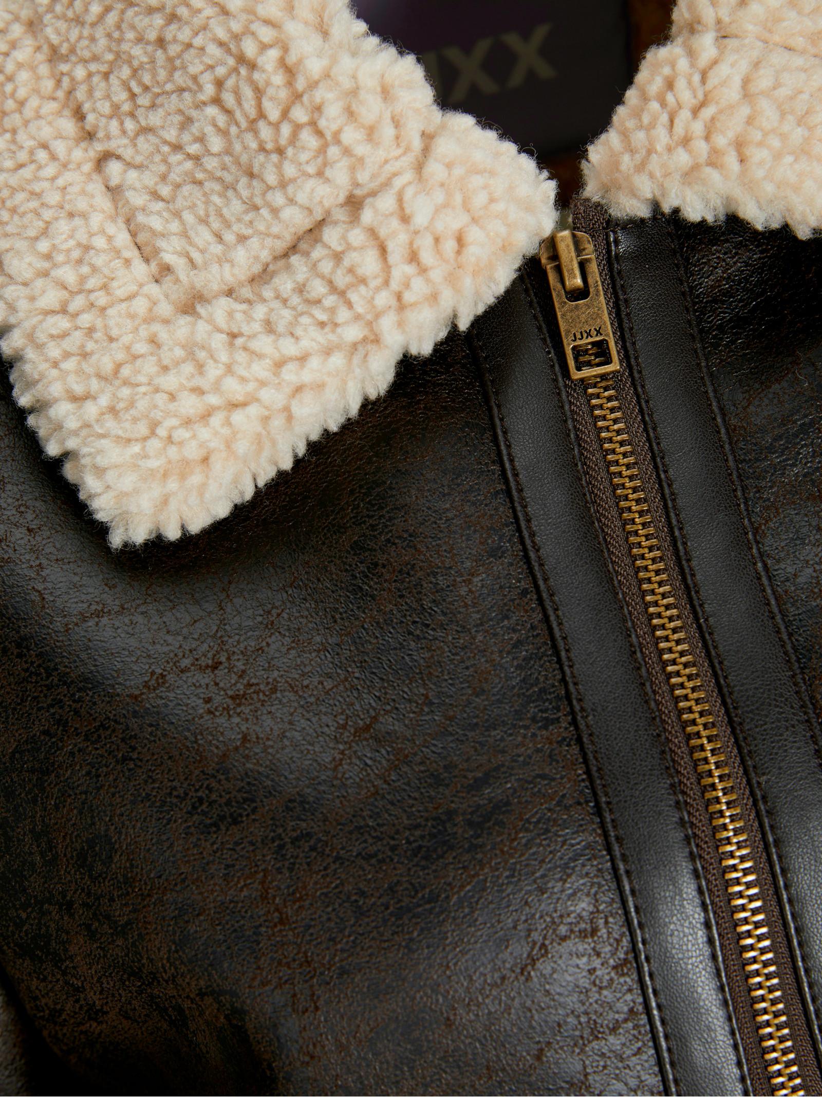 Giubbotto JJXX Vea Marrone montone 12278930 /Bracken JJXX 