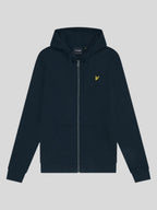 Felpa Lyle & Scott Blu cappuccio e zip ML420VOG DARK NAVY LYLE & SCOTT 