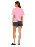 T-shirt Only Rosa Terza Cropped 15343834 /Romance Rose ONLY 