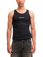 Canotta Jack & Jones Nero Ebro stampa 12284156 /Black JACK & JONES 