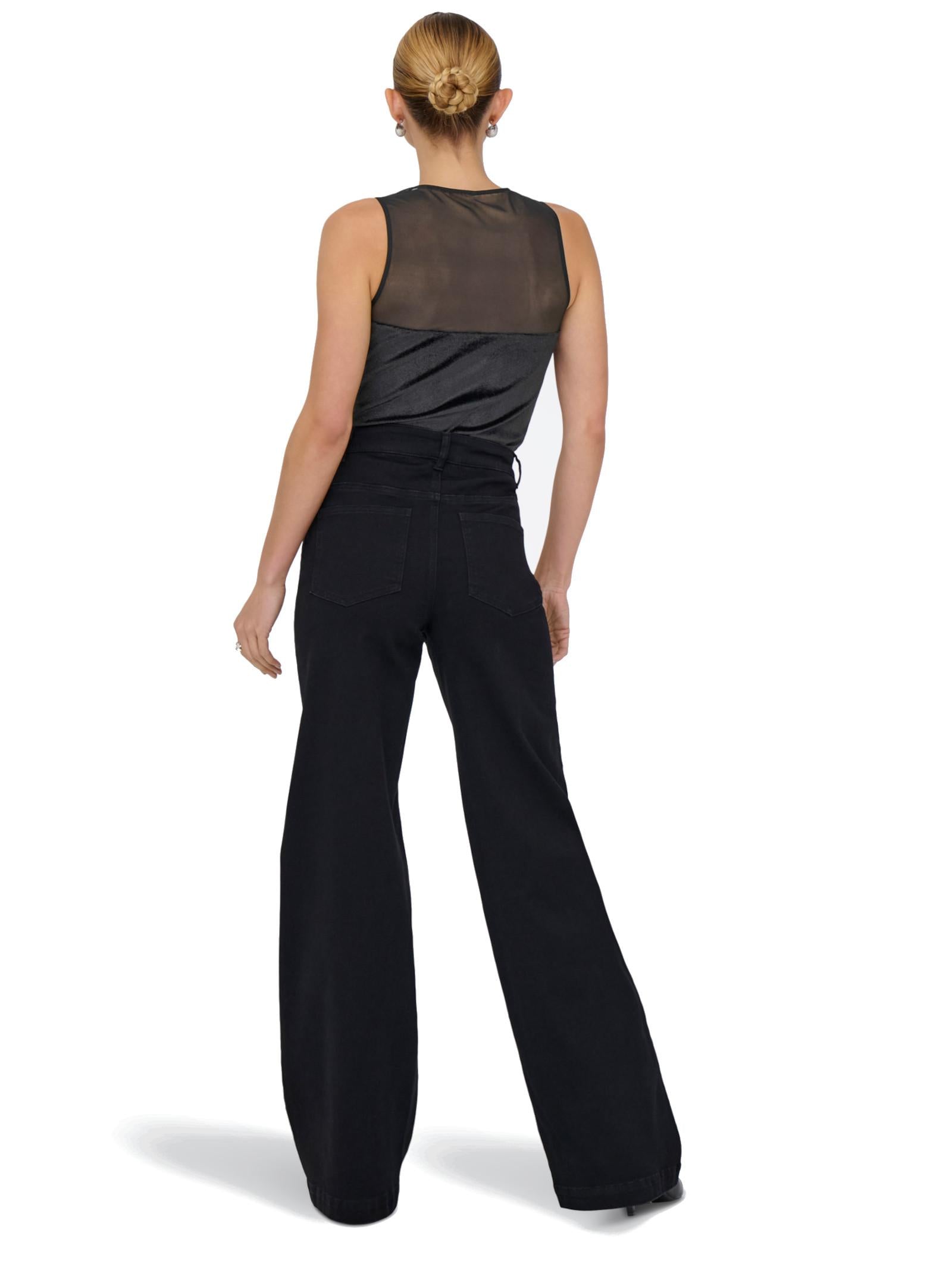 Body Only Othilia Nero smanicato 15358346 /Black ONLY 