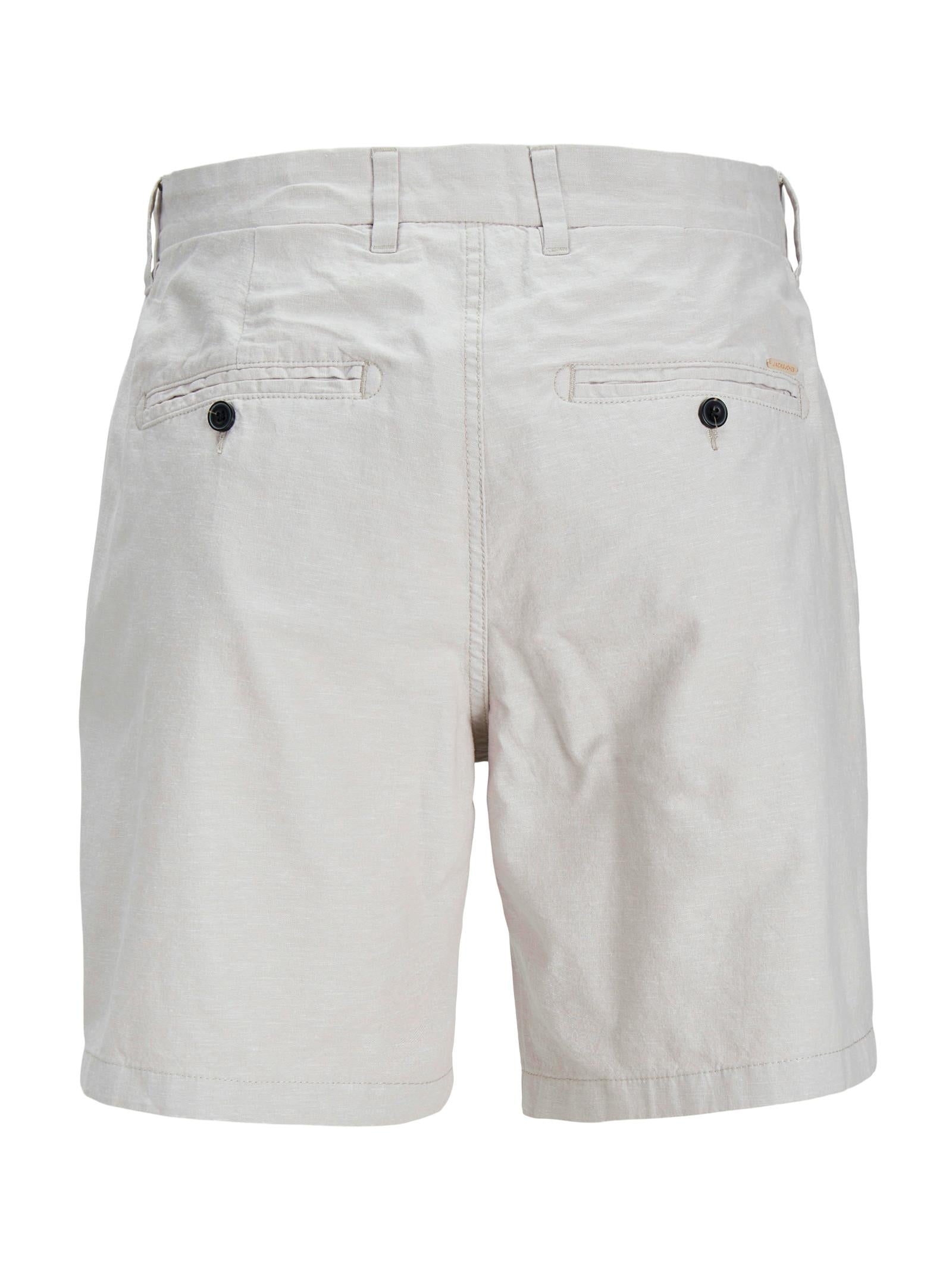 Bermuda Jack & Jones Stace Sabbia in lino 12248627 /Crockery JACK & JONES 