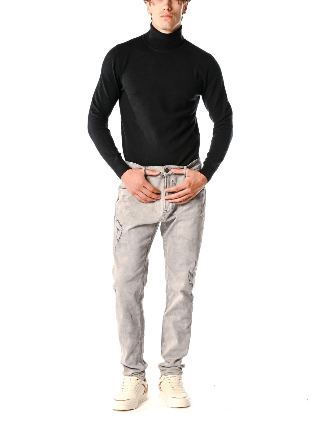 Jeans Gianni Lupo Grigio Bruce slim GL194F GRIGIO GIANNI LUPO 