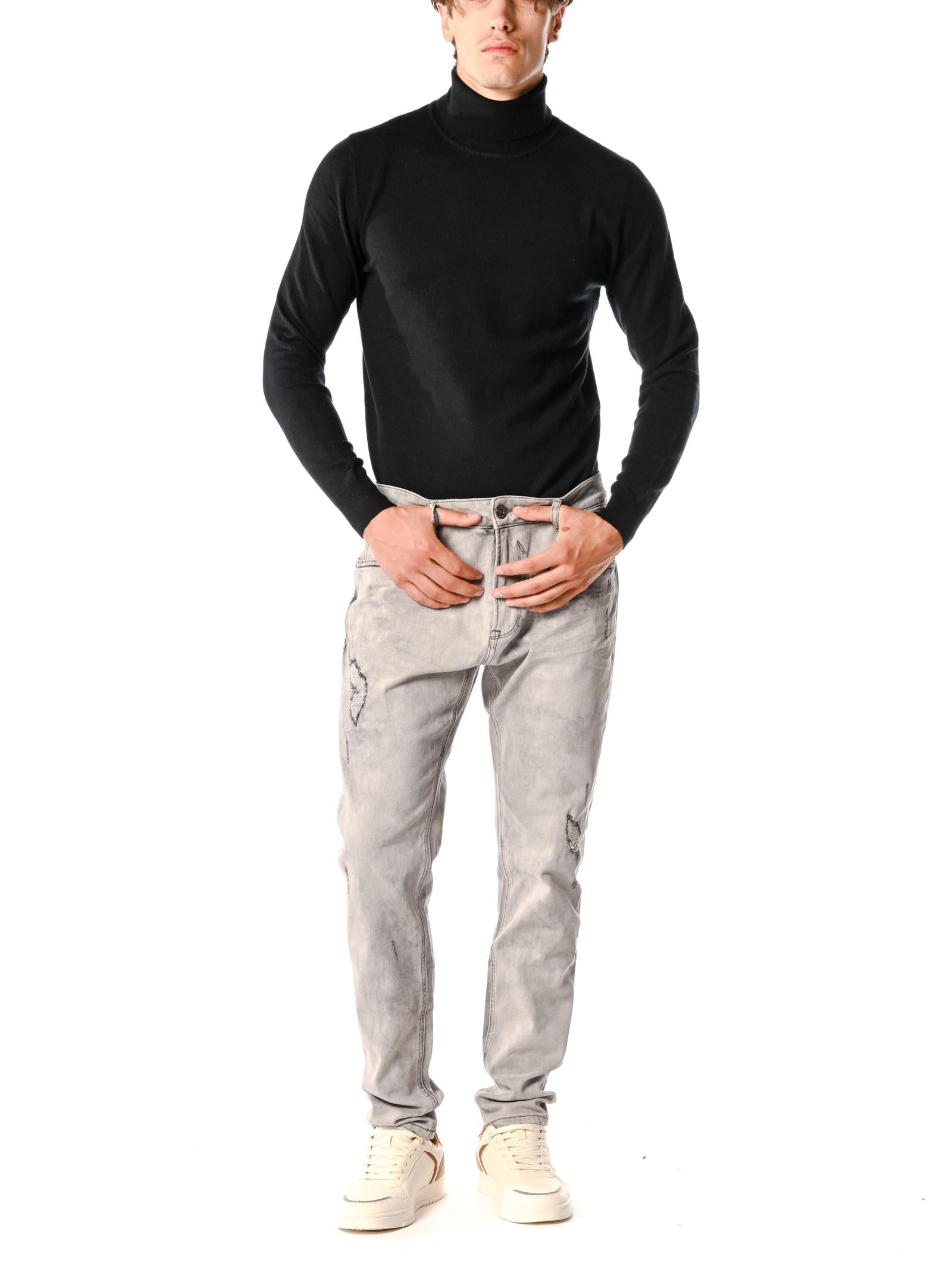 Jeans Gianni Lupo Grigio Bruce slim GL194F GRIGIO GIANNI LUPO 