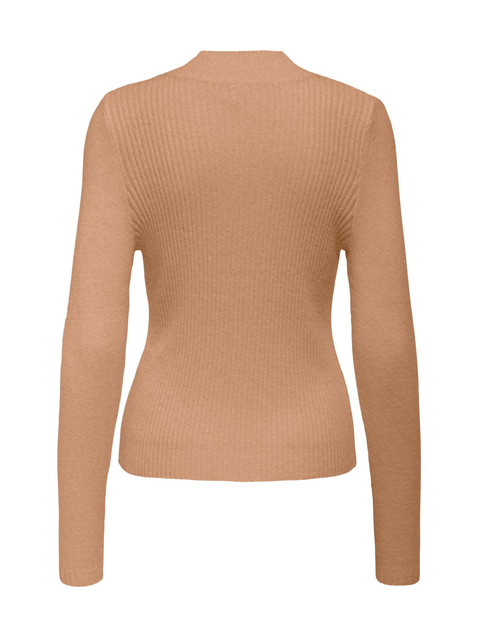 Maglia Only Kattie Nocciola collo alto 15353893 /Toasted Coconut ONLY 