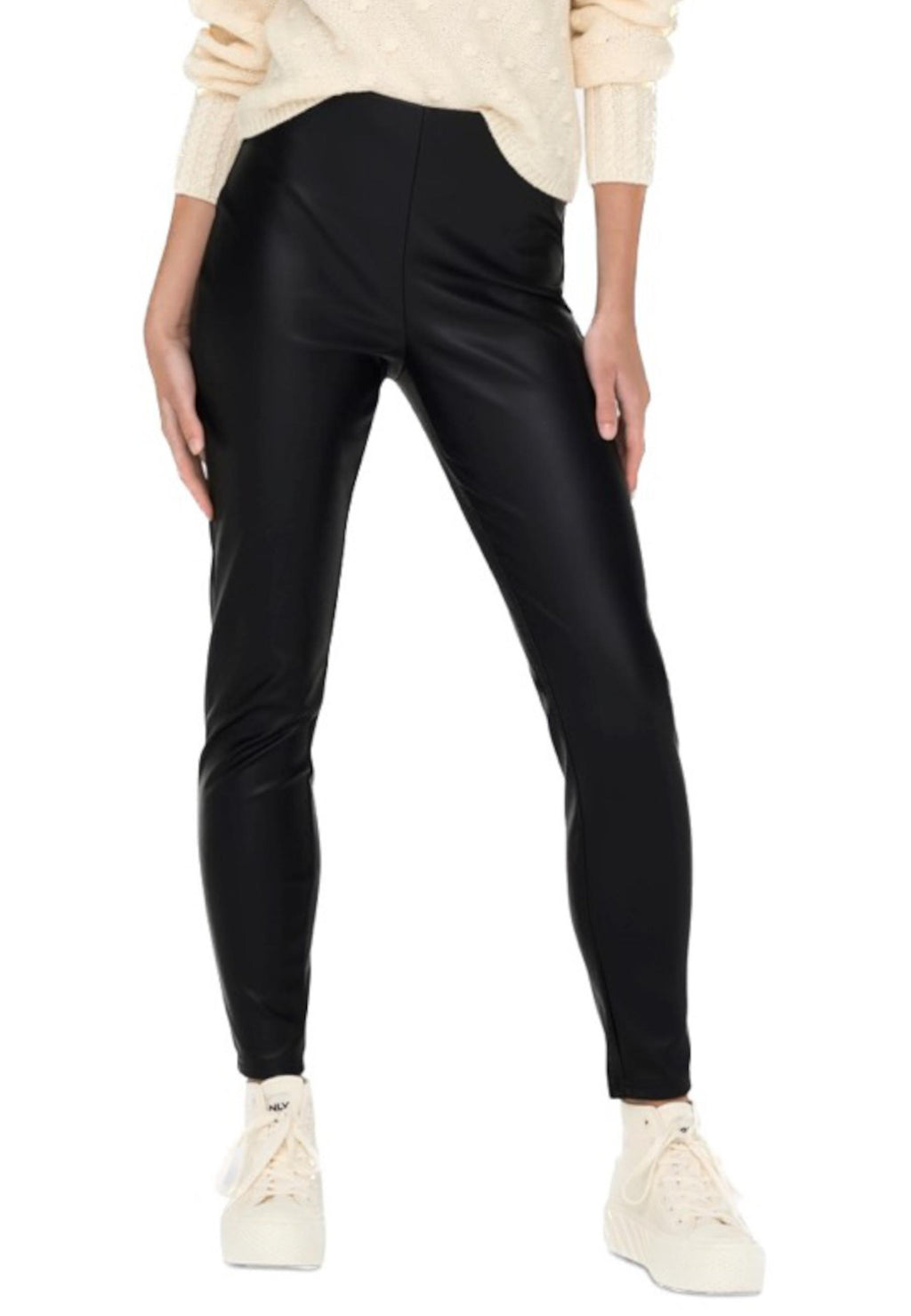 Pantalone Jacqueline De Yong Nero leggings