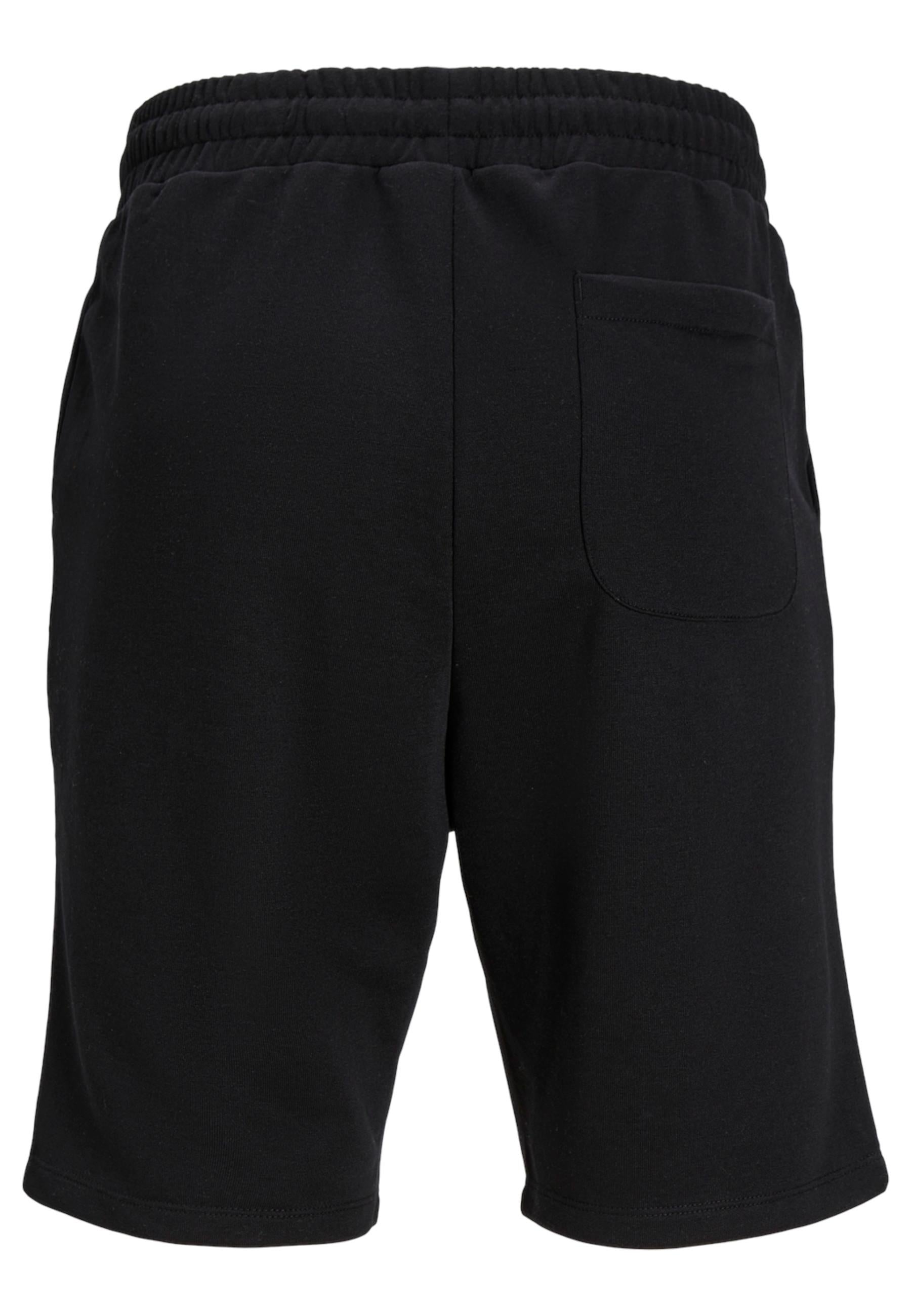Bermuda Jack & Jones Nero in felpa