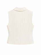 Gilet Imperia Panna gessato LC28LAF PANNA IMPERIAL 