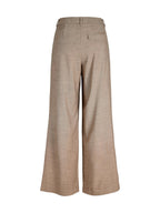 Pantalone JJXX Moni Beige melange Loose 12287952 /Coriander JJXX 