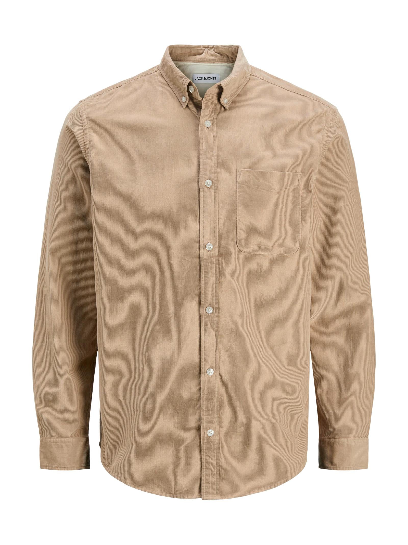 Camicia Jack & Jones Classic Beige a costine 12278967 /Crockery JACK & JONES 