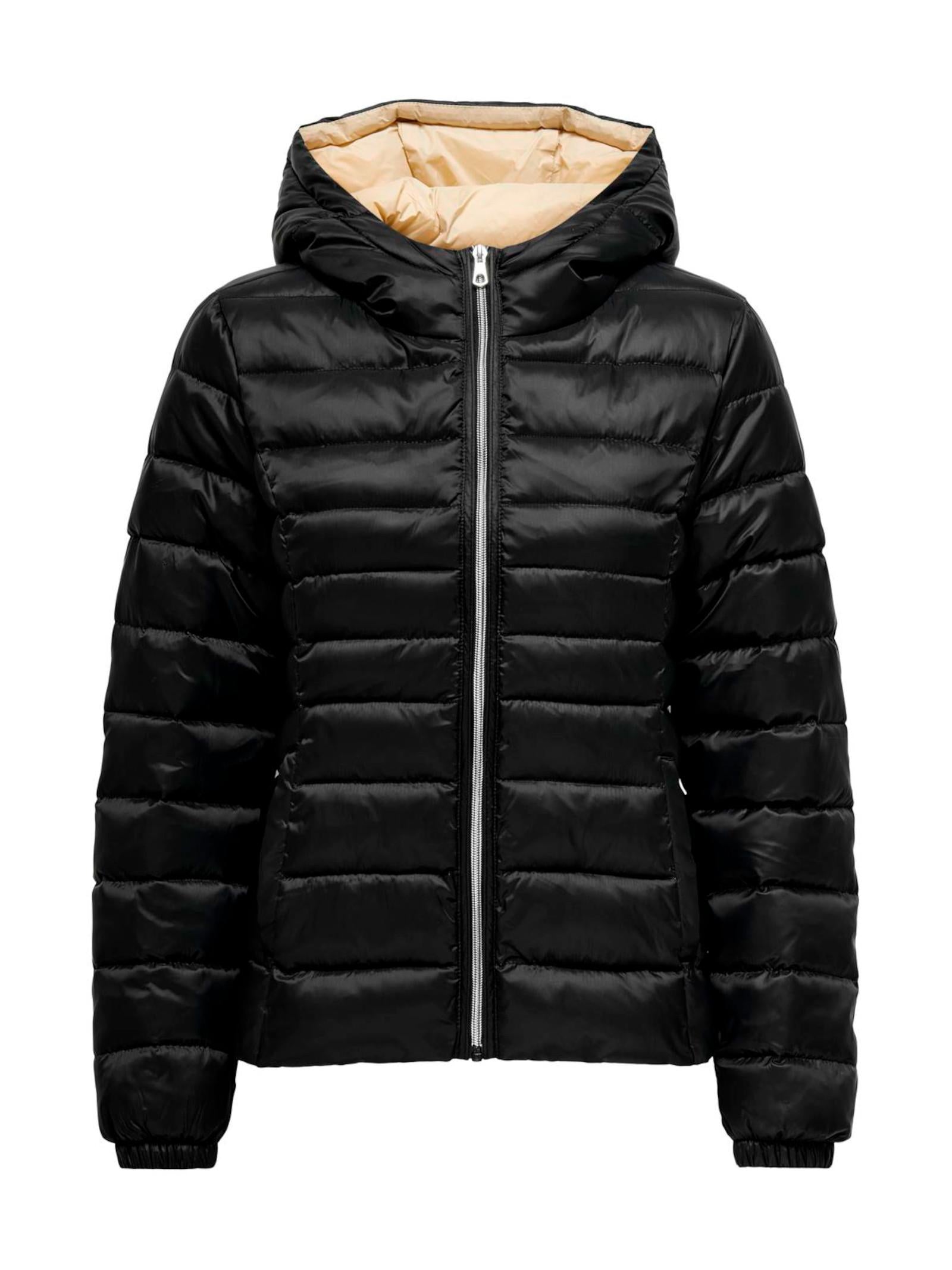 Giubbotto Only Talire Nero con cappuccio 15322875 /Black ONLY 