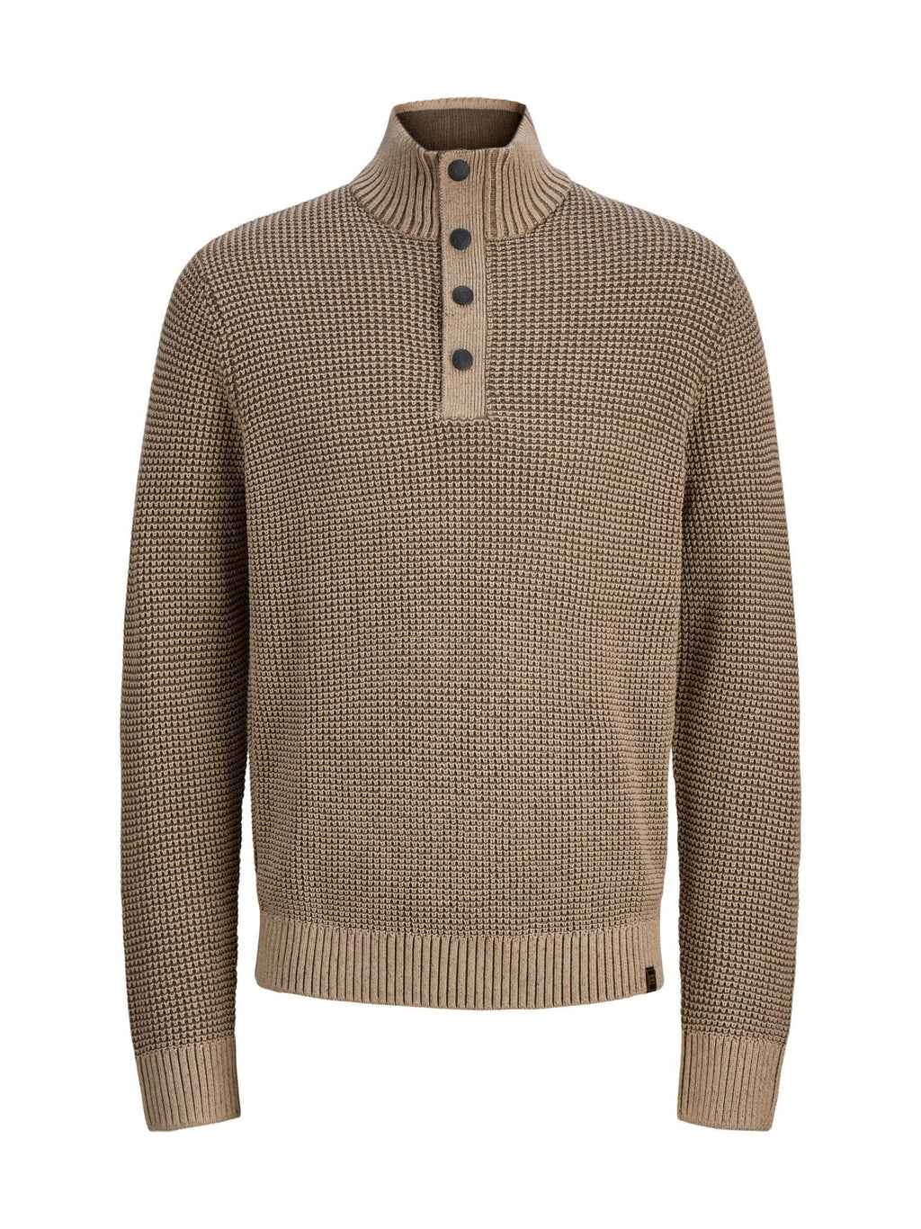 Maglia Jack & Jones Ethan Beige collo alto 12278965 /Crockery JACK & JONES 