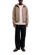 Giubbotto Jack & Jones Basic Fango in Softshell  con cappuccio 12236300 /Falcon JACK & JONES 