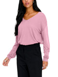 Maglia JDY  Liv Rosa scollo a V 15363546 /Fragrant Lilac JDY 