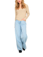 Maglia Only Hannah Oro scollo a V 15363029 /Frosted Almond ONLY 