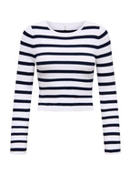 Maglia Only Mist Bianco a righe 15363170 /Bright White ONLY 