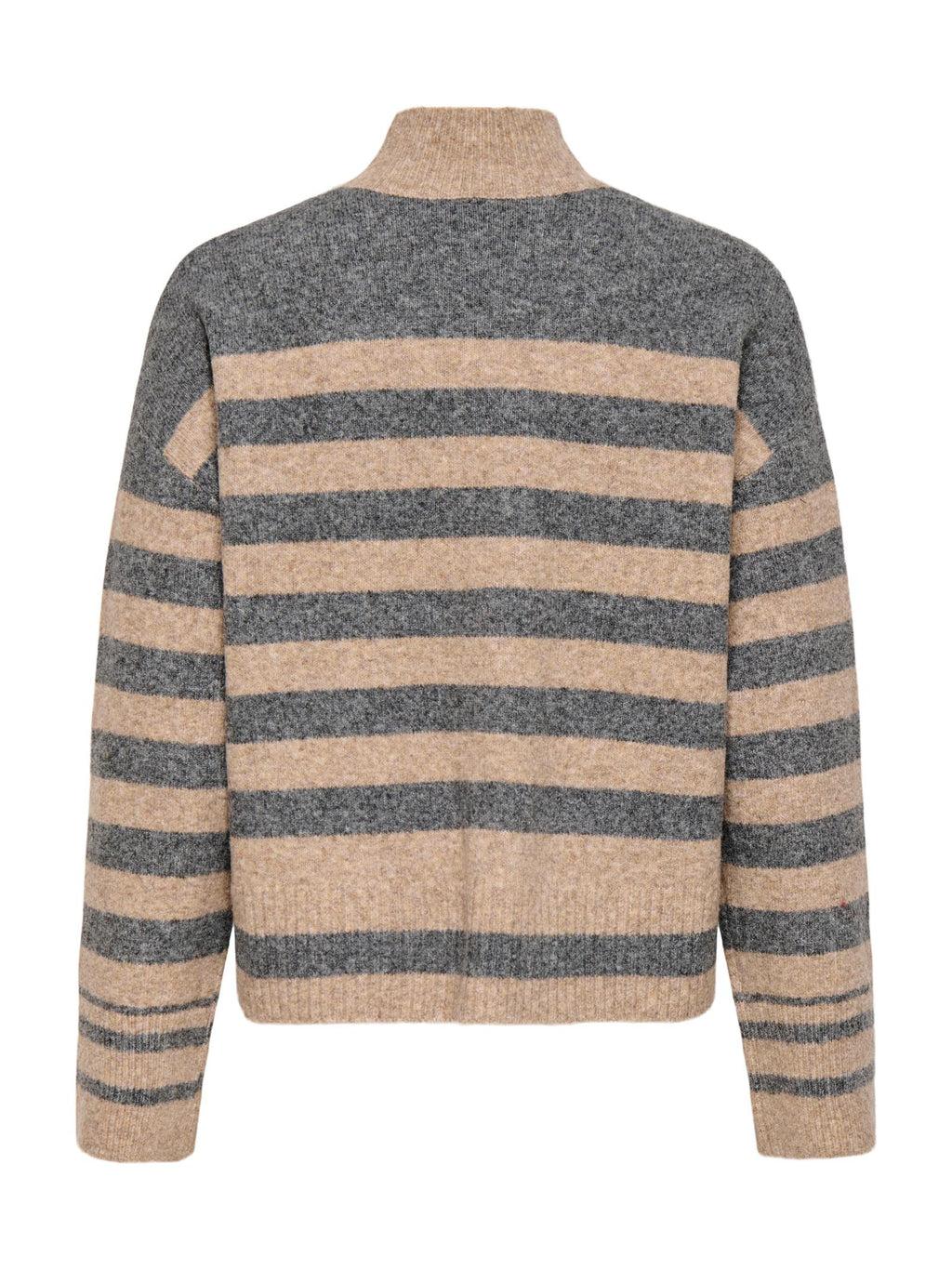 Maglia Only Heidi Righe Beige 15352421 /Medium Grey Melange ONLY 