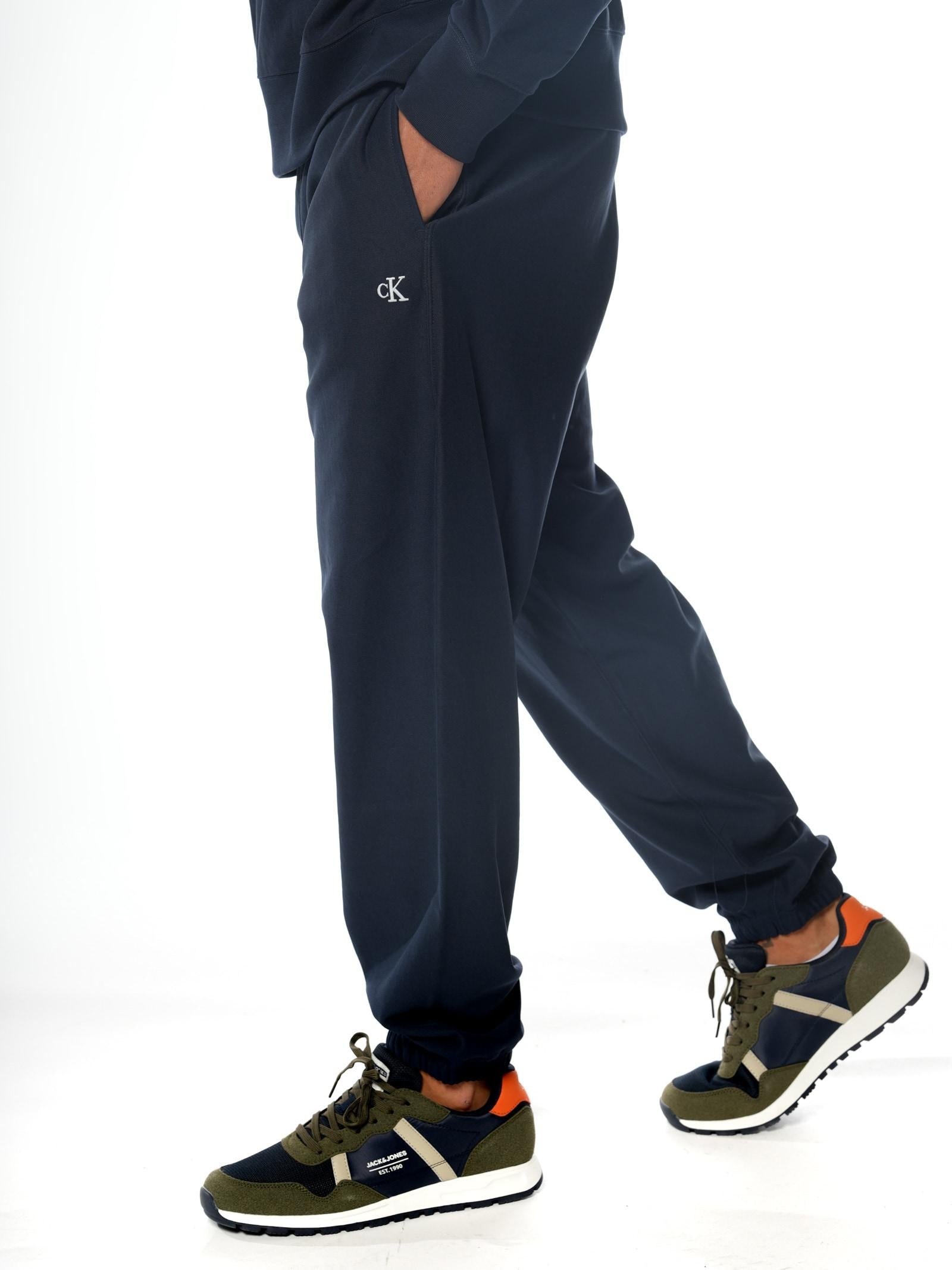 Pantalone Calvin Klein Blu in felpa LV04RC279G CEF CALVIN KLEIN 