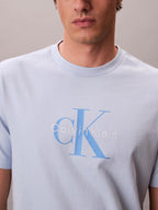 T-shirt Calvin Klein Celeste Monologo LV04RB862G C1O CALVIN KLEIN 