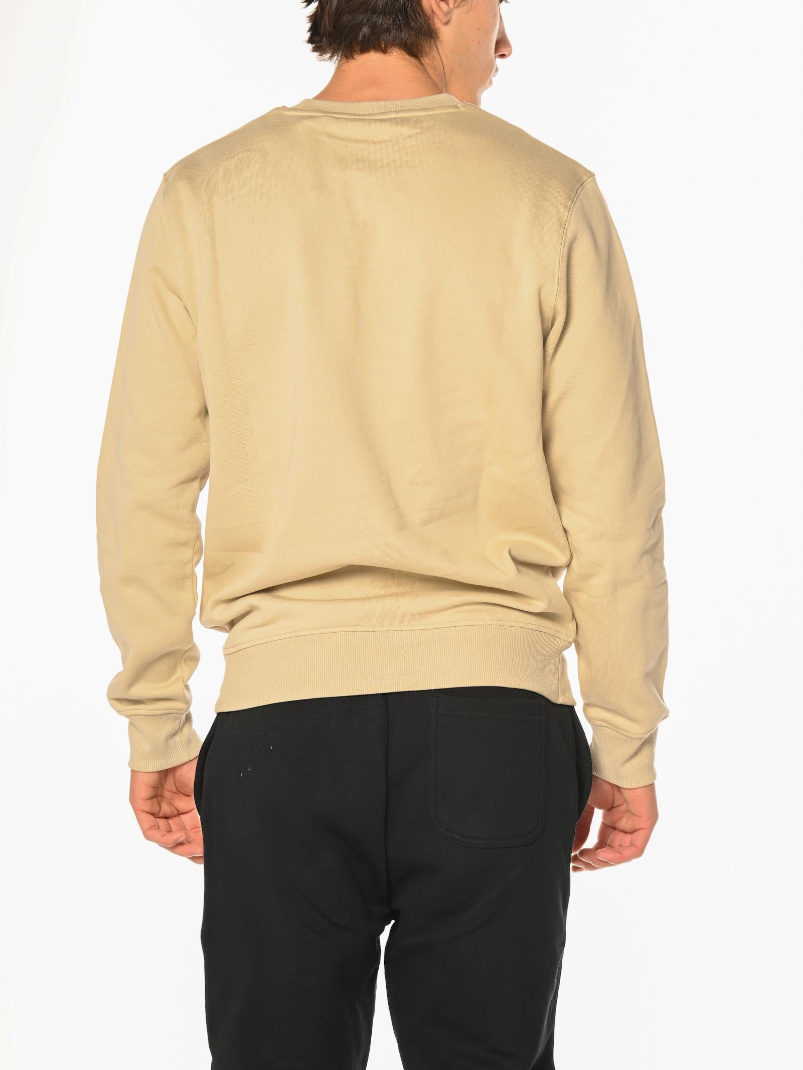 Felpa Lyle & Scott Beige girocollo ML1131 GREY TAUPE LYLE & SCOTT 