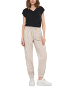 T-shirt Only Free Nero scollo a V 15287041 /Black ONLY 