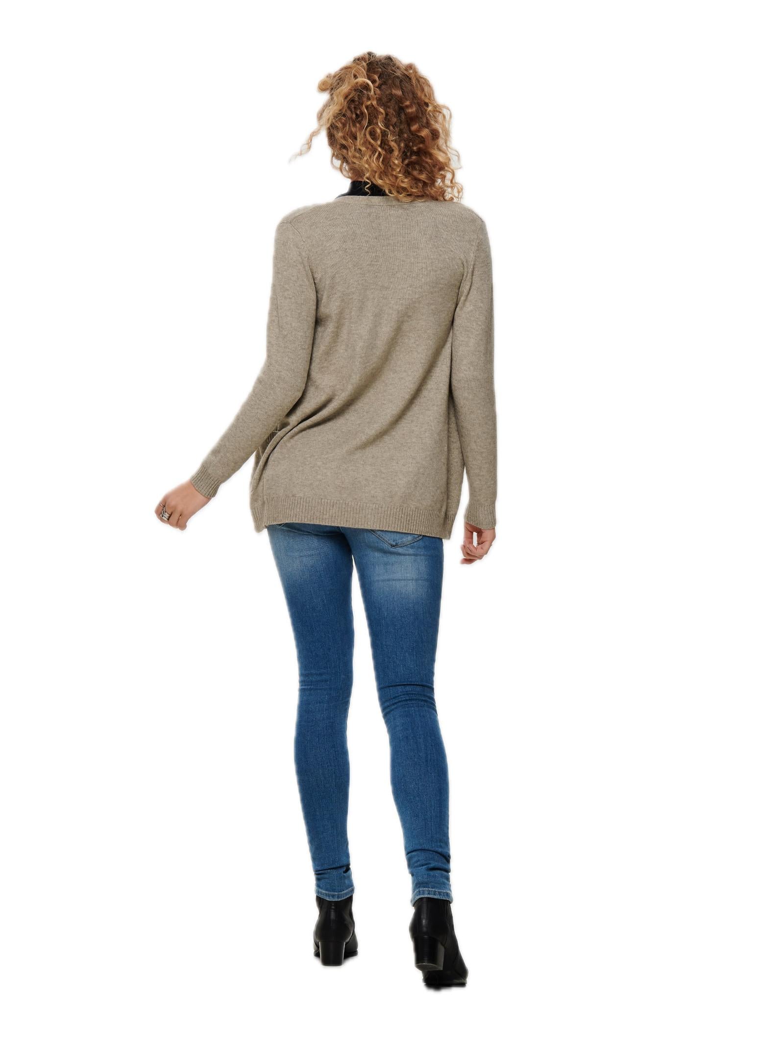 Cardigan Only Lesly Beige con tasche 15174274 /Beige ONLY 
