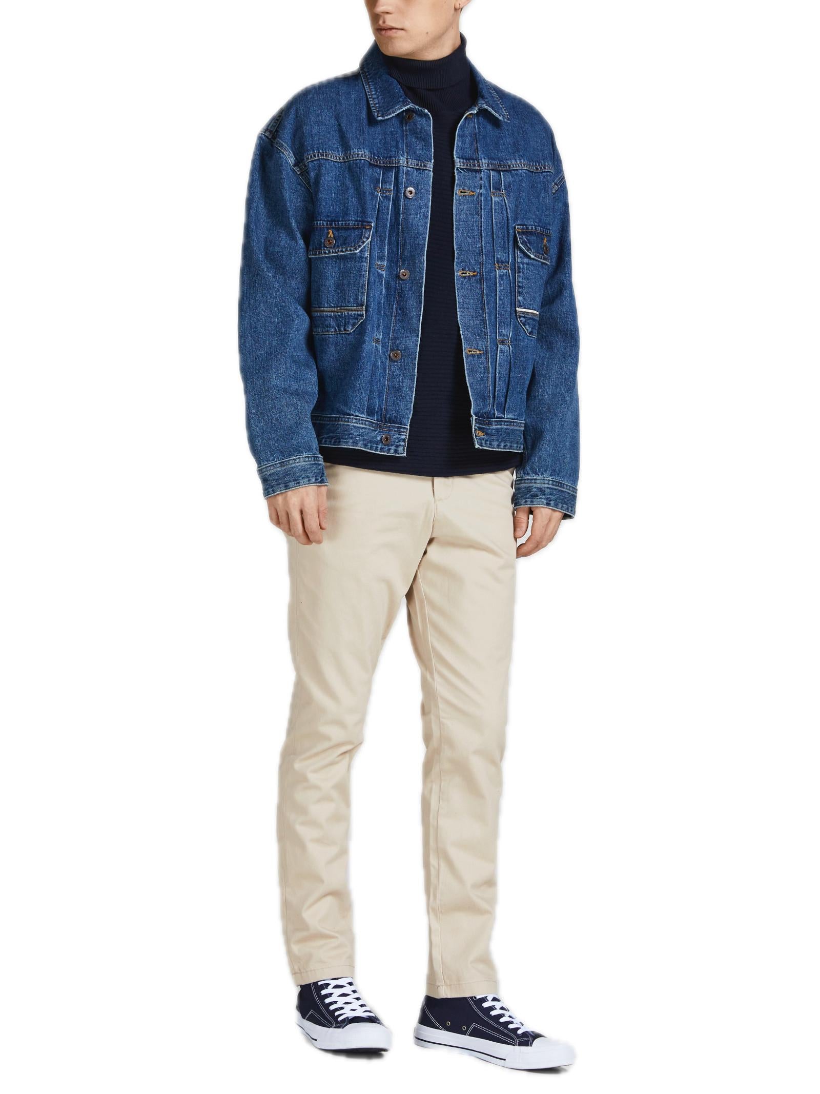 Pantalone Jack & Jones Marco Beige Chino 12150148 /Oxford Tan JACK & JONES 