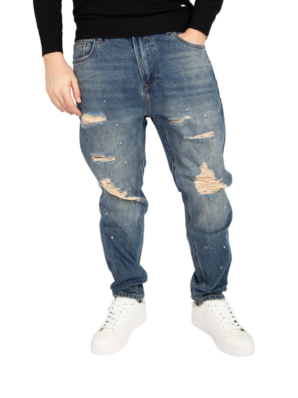 Jeans Gianni Lupo Medium Blue Denim Grant GL6347Q Medium Blue Denim GIANNI LUPO 