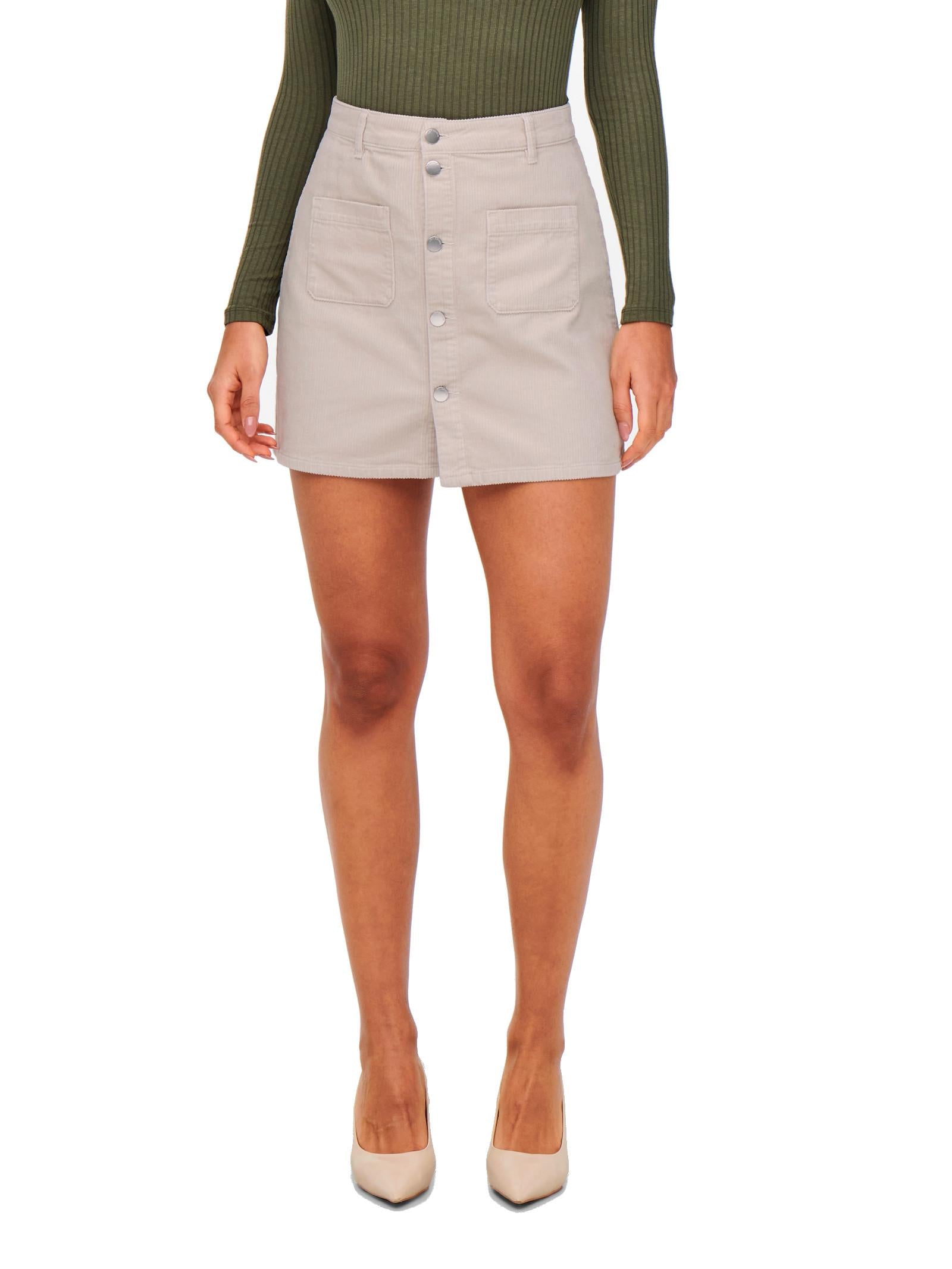 Gonna Jacqueline De Yong Shiraz Beige con bottoni 15220695 /Moonbeam JDY 