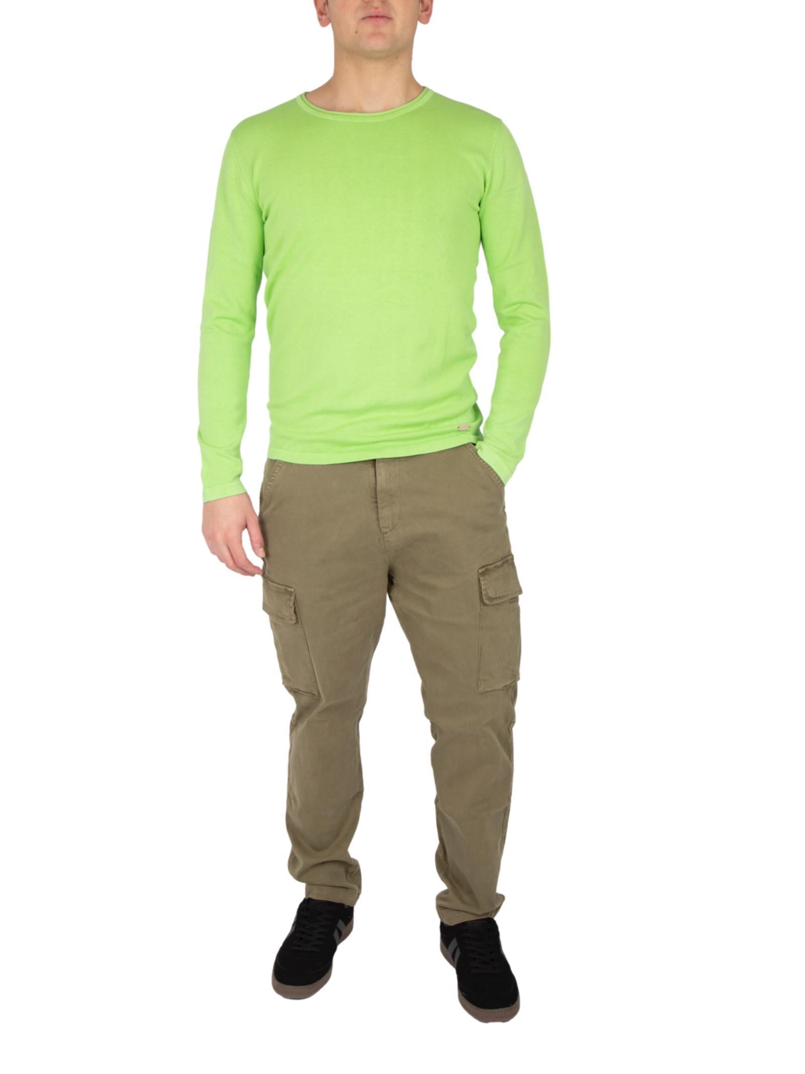 Naglia Gianni Lupo Basic Verde Fluo in cotone GL33723 FLUO GREEN GIANNI LUPO 