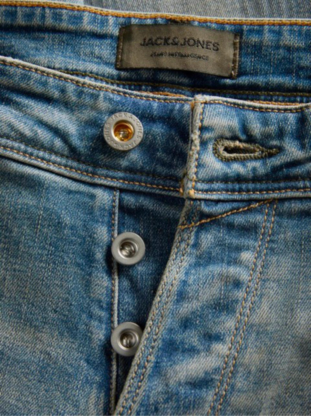 Jeans Jack & Jones Glenn Fox Blue Denim Slim Fit 12278147 /Blue Denim JACK & JONES 