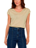 T-Shirt Only Silver Oro in lurex 15136069 /Gold Colour ONLY 