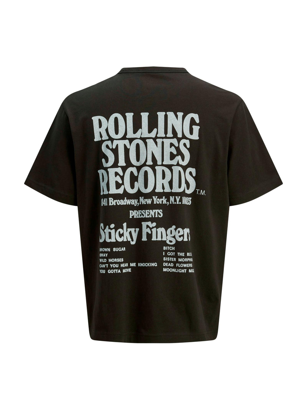 T-shirt Jack & Jones Blustones Nero 12284292 /Black JACK & JONES 