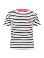 T-shirt Only Eart Bianco a righe 15318959 /Flamingo Cloud Dancer ONLY 