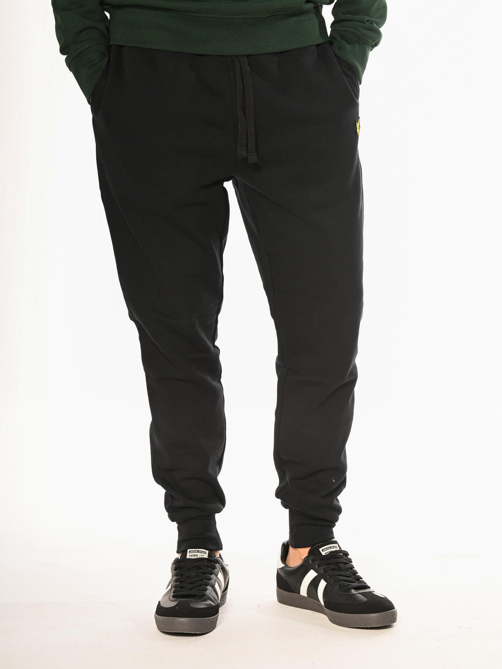 Pantalone Lyle & Scott Nero in felpa ML1134V JET BLACK LYLE & SCOTT 