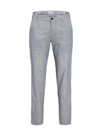 Chino Jack & Jones Summer Celeste in Lino 12248604 /Faded Denim JACK & JONES 