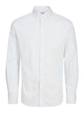 Camicia Jack & Jones Palermo Bianco Slim fit 12269856 /White JACK & JONES 
