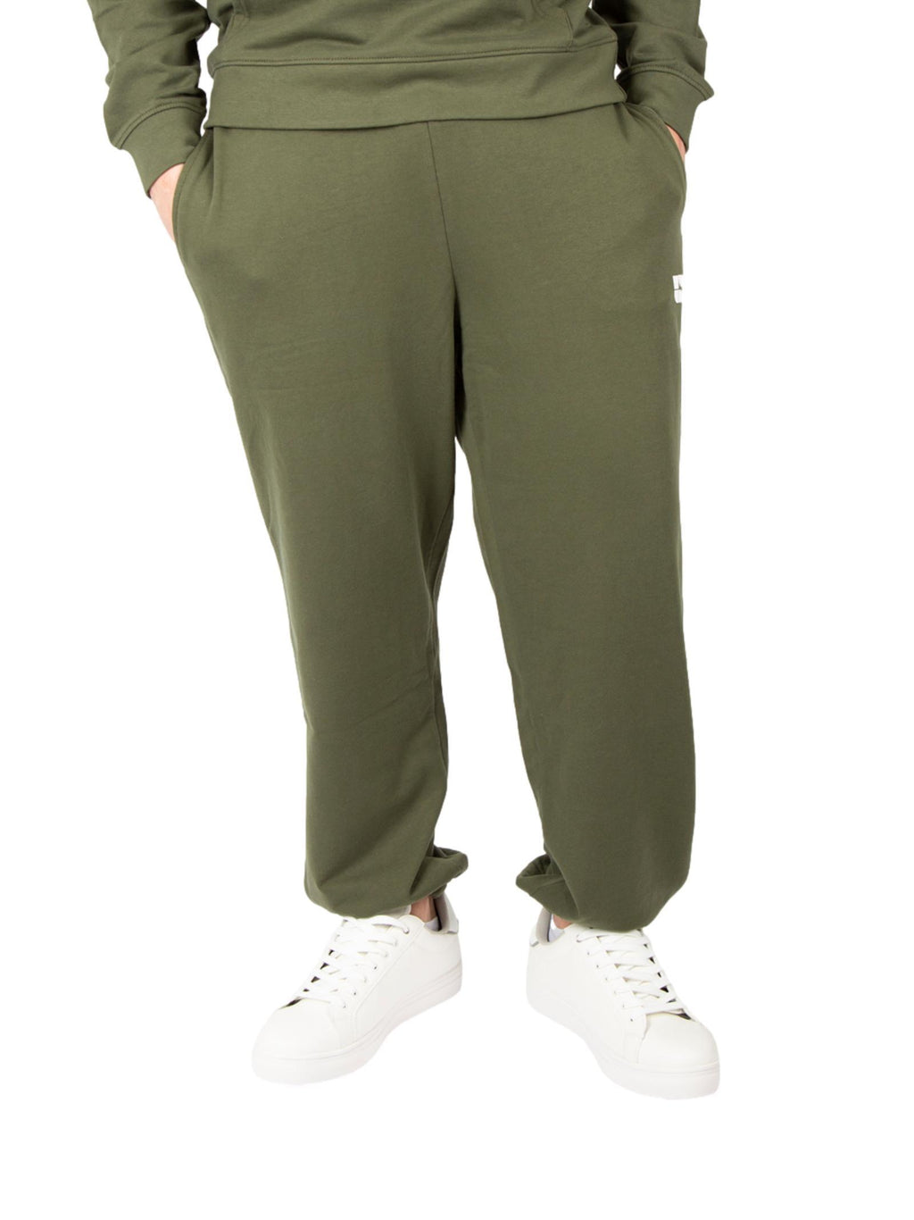 Pantalone Urban Ring Verde basic over in felpa UR812070 VERDE URBAN RING 