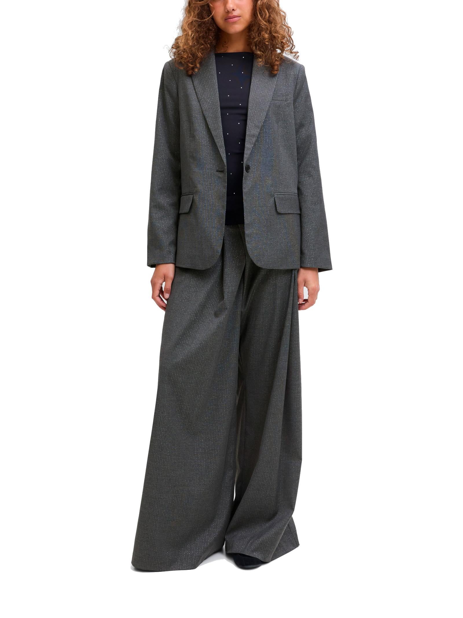 Blazer JJXX Anne Grigio con reverse 12286016 /Dark Grey Melange JJXX 