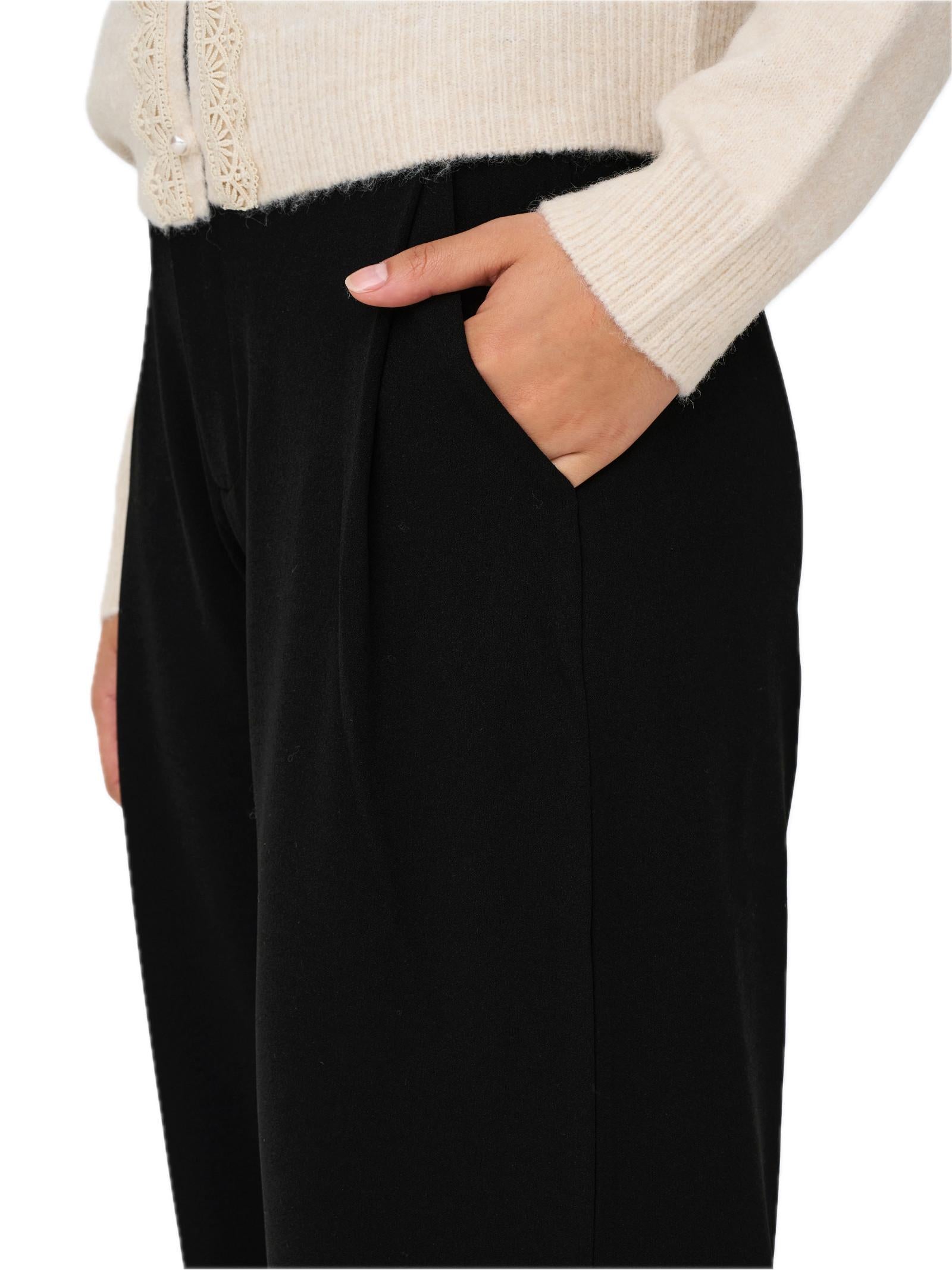 Pantalone Jacqueline De Yong Geggo Nero 15330419 /Black JDY 