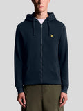 Felpa Lyle & Scott Blu cappuccio e zip ML420VOG DARK NAVY LYLE & SCOTT 