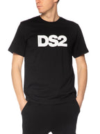 T-shirt DS2 Nero stampa big SS26272 NERO DS2 