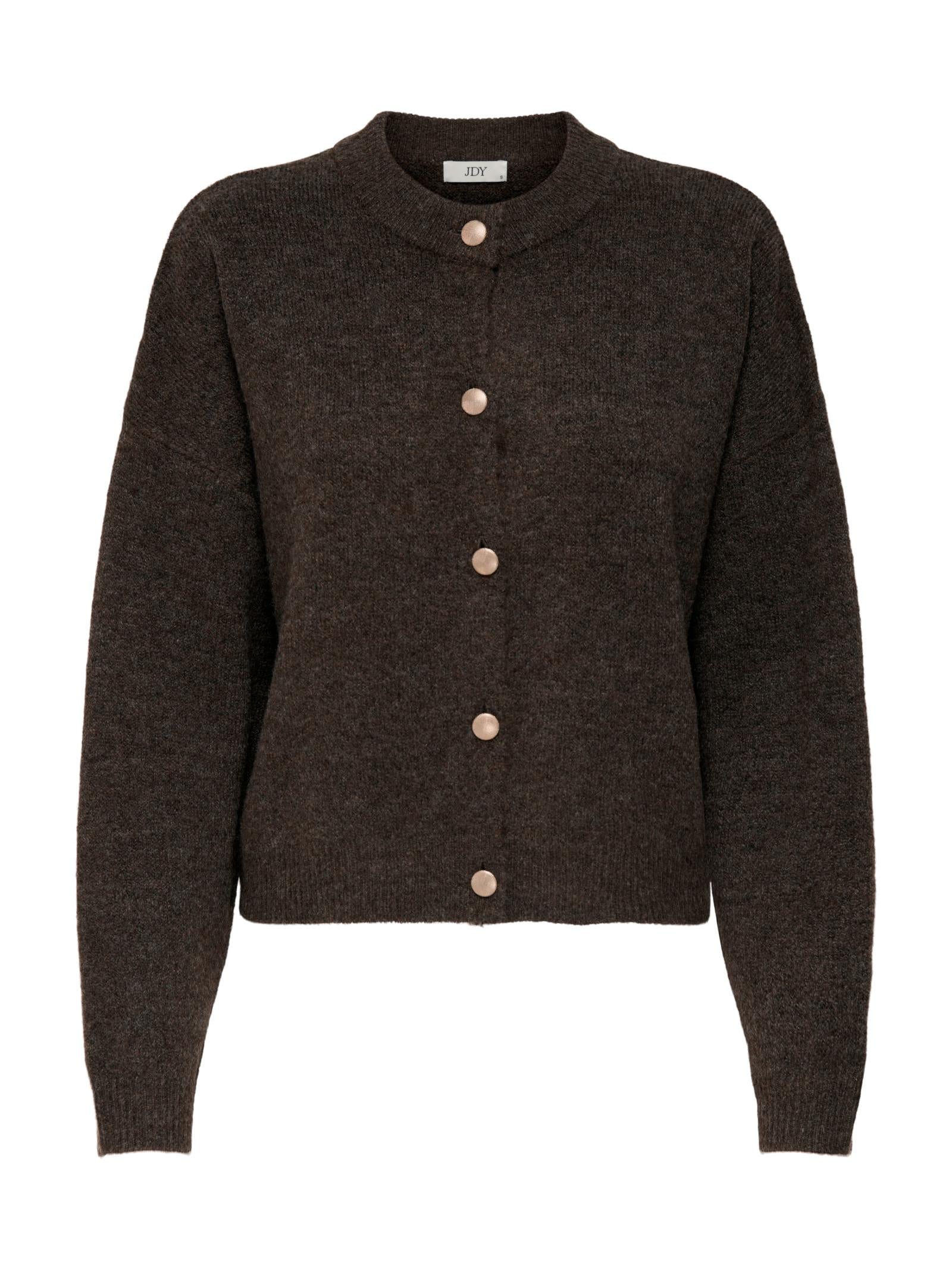 Cardigan Jacqueline De Yong Debbie Marrone girocollo 15355480 /Slate Black JDY 