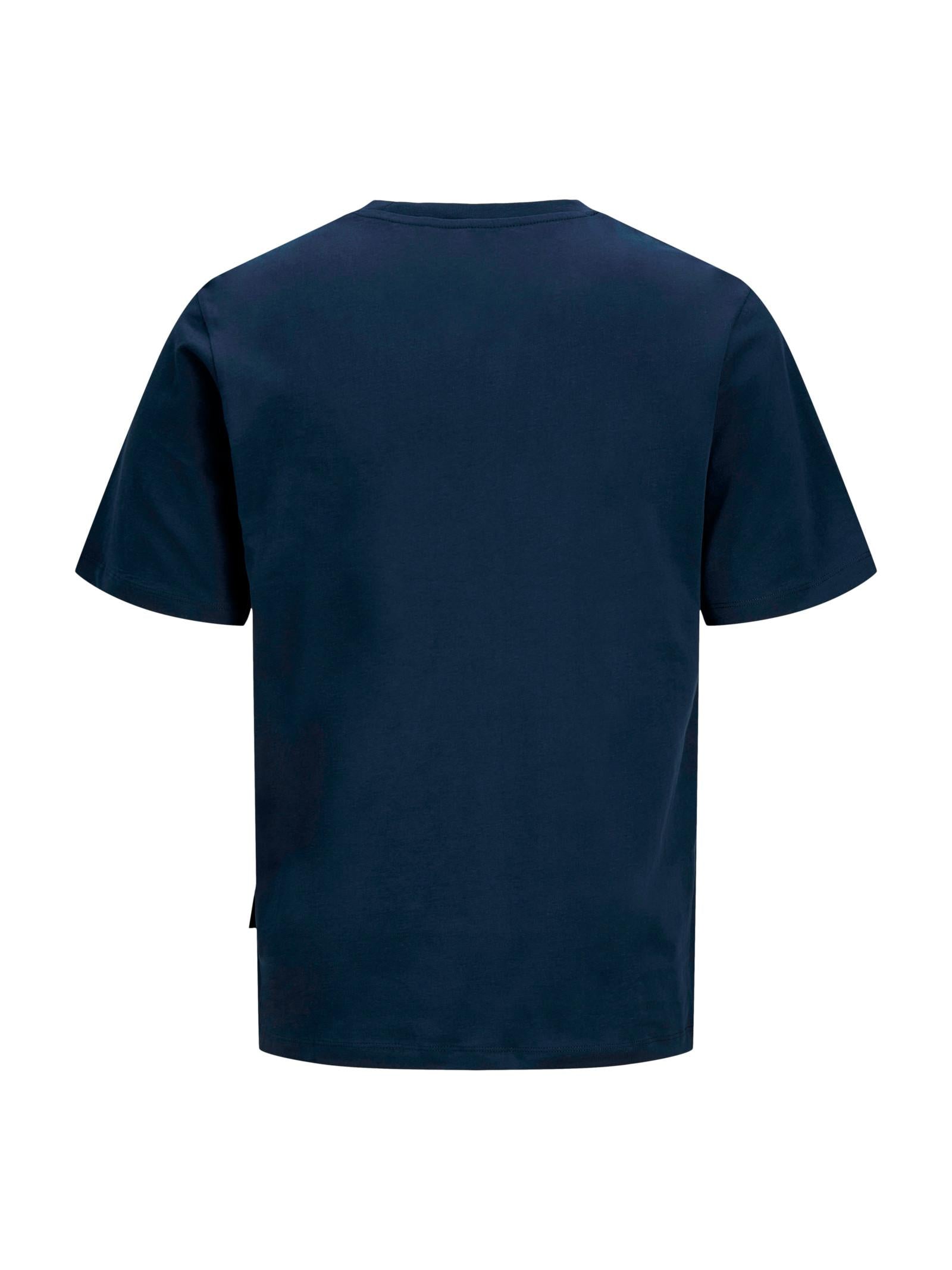 T-shirt Jack & Jones Devin Blu con stampa 12290173 /Navy Blazer JACK & JONES 