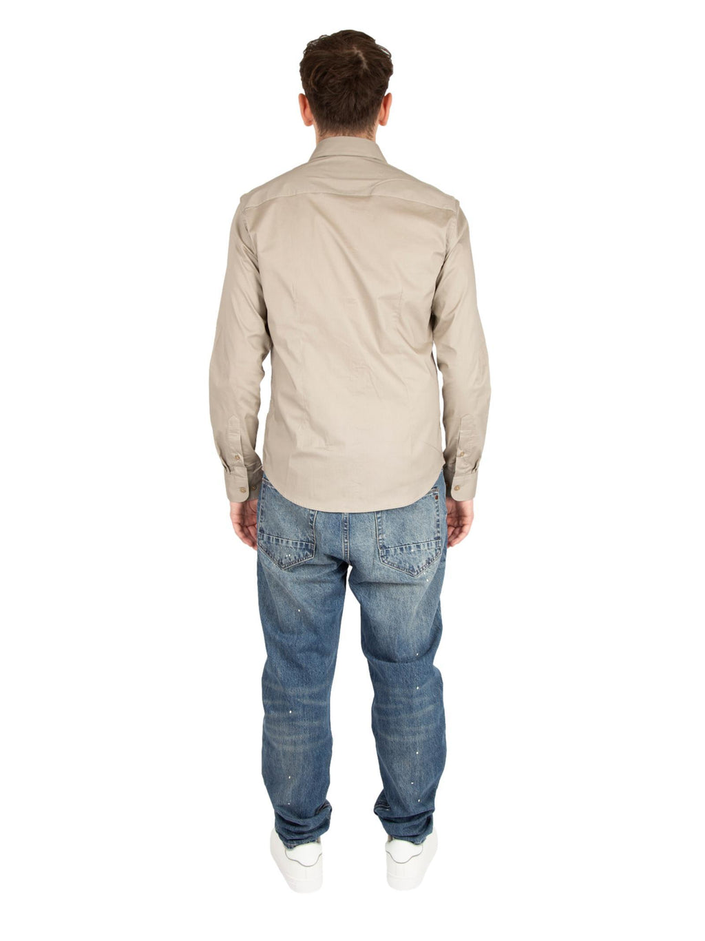 Camicia Gianni Lupo Beige colletto classico GL070DA BEIGE GIANNI LUPO 