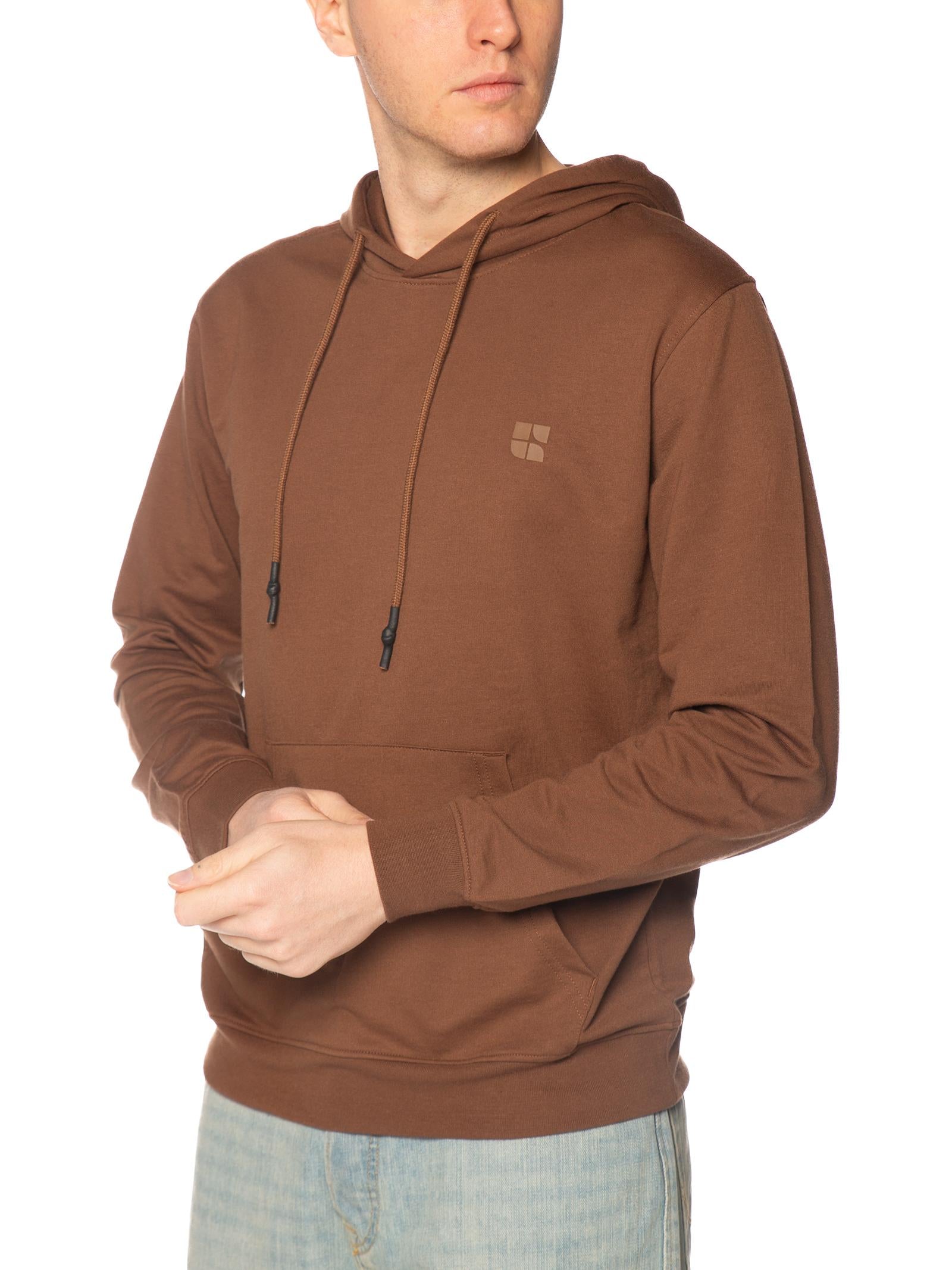 Felpa Urban Ring Tabacco con cappuccio UR1120002 TABACCO URBAN RING 